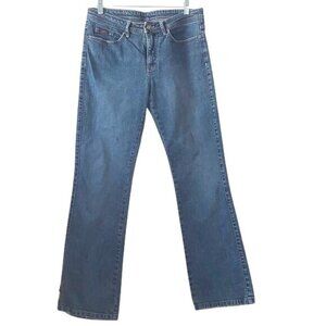 Lee Womens Medium Wash Bootcut Jeans 10M Cotton/Spandex Denim